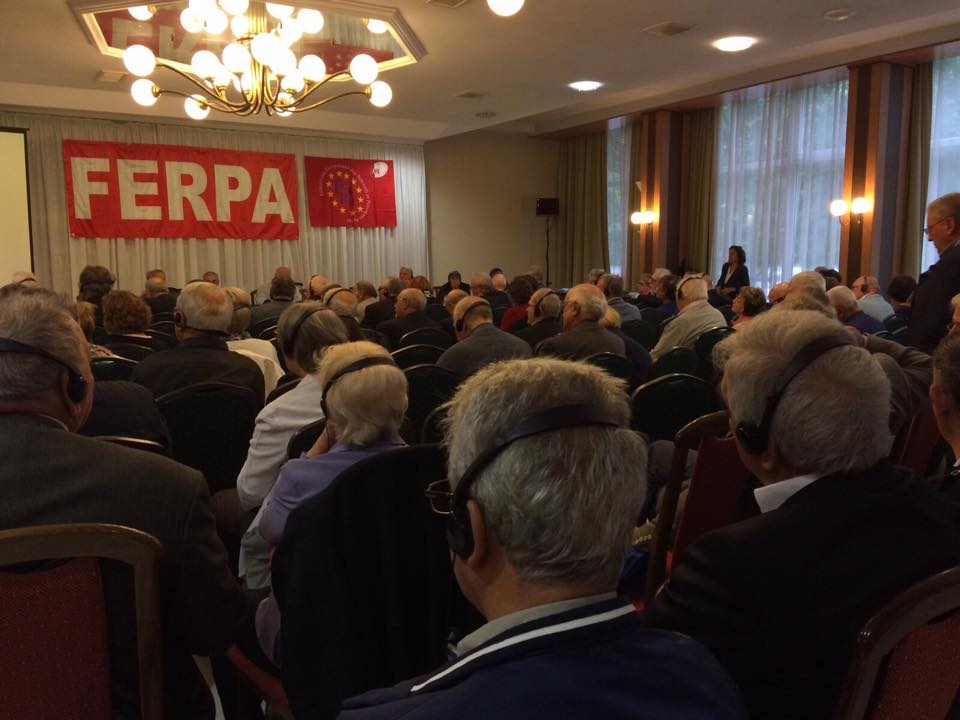 Elezione Carla Cantone a Segretario generale della Ferpa – 7 congresso Ferpa – Budapest 9-11 settembre 2015