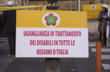Presidio per incremento fondo sulla non autosufficienza – Roma, Ministero Economia e Finanze – 30 novembre 2016