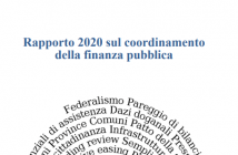 Nota di lettura del capitolo “Assistenza e Sanità” del Rapporto 2020 di coordinamento sulla finanza pubblica
