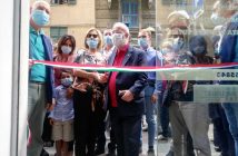 Il Segretario generale della Uil Pensionati Carmelo Barbagallo all’inaugurazione della sede Ada di Genova dedicata a Piero Massa
