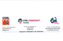 Trentino: Tavolo tecnico Spazio Argento, le osservazioni dei Sindacati dei pensionati