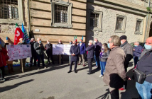 Città di Castello: presidio dei Sindacati davanti all’ospedale