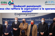 Sindacati pensionati: “Un’intesa che rafforza le aspirazioni e le speranze degli anziani”