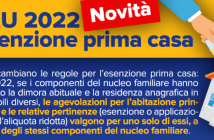 Novità Esenzione IMU 2022