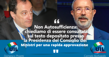 Barbagallo e Proietti: “Non Autosufficienza: chiediamo di essere consultati sul testo depositato presso la Presidenza del Consiglio dei Ministri per una rapida approvazione.”